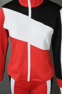 CH204 Customized Women's Warm-up Cheerleading Dress Design Splicing Set Cheerleading Dress Cheerleading Dress Uniforms Company 100% Polyester  cheer uniform leggings detail view-5